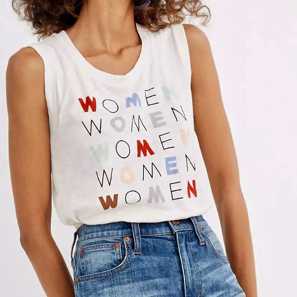 Madewell X Girls Inc. Comfy Muscle Tank Top